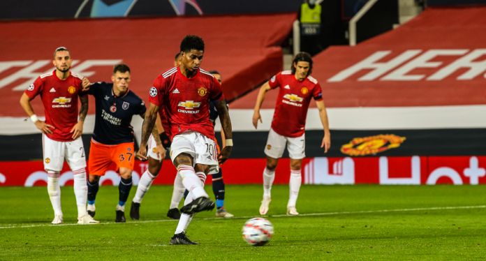 Bruno Fernandes says he turned down the chance to score his first Manchester United hat-trick in their Champions League win over Istanbul Basaksehir to keep his word to team-mate Marcus Rashford