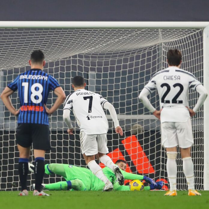 Cristiano Ronaldo had a penalty saved as Juventus drew for the sixth time in 12 Serie A games, this time against Atalanta.