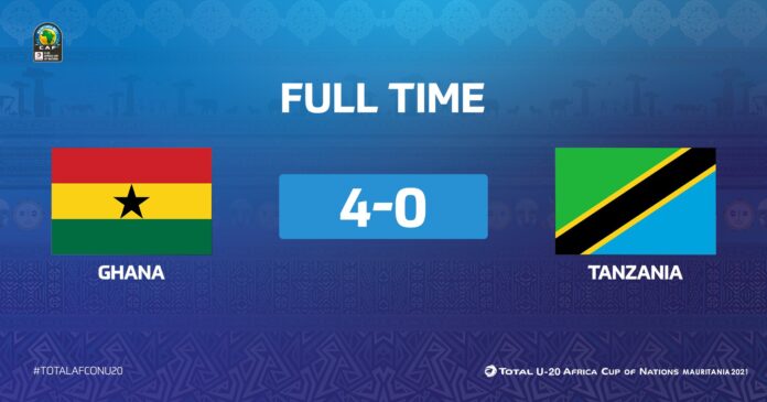 Ghana 4-0 Tanzania