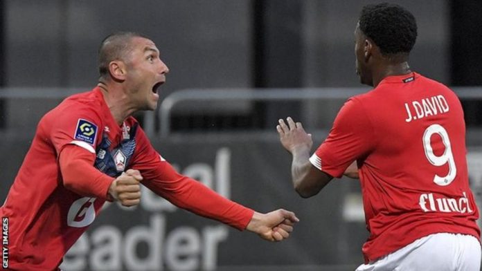 Jonathan David and Burak Yilmaz have scored 29 goals between them in all competitions for Lille this season