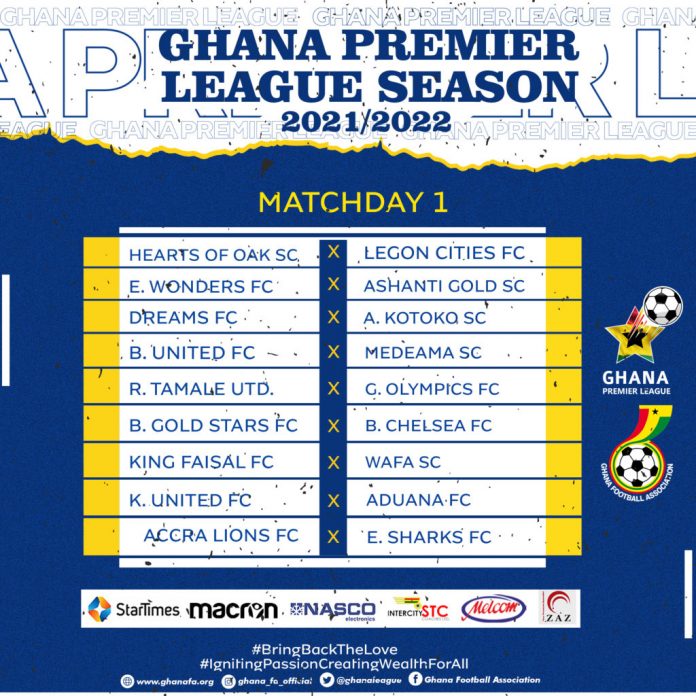 Ghana Premier League Match Day 1