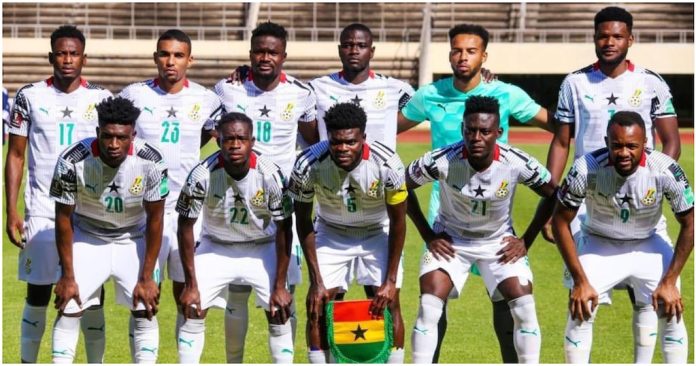 Ghana Black Stars team