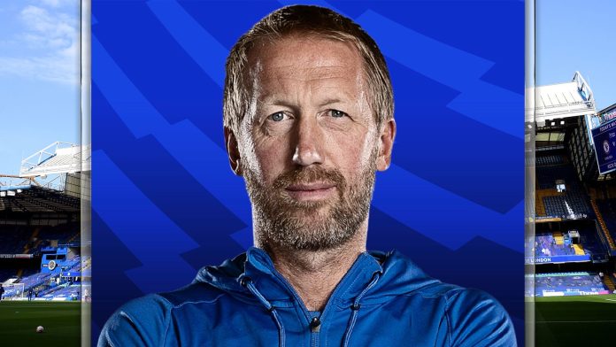 Graham Potter has arrived at Chelsea to become their new head coach