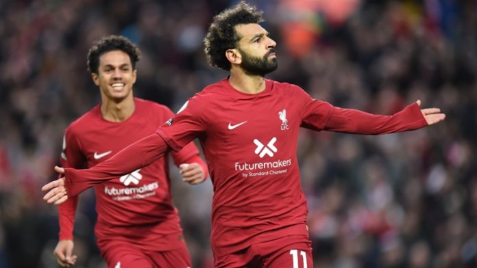 Mohamed Salah got the Kop jumping with what turned out to be the winner