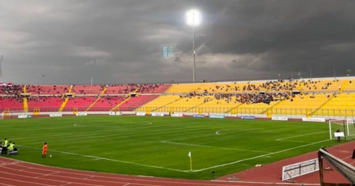 Empty Baba Yara Sports Stadium